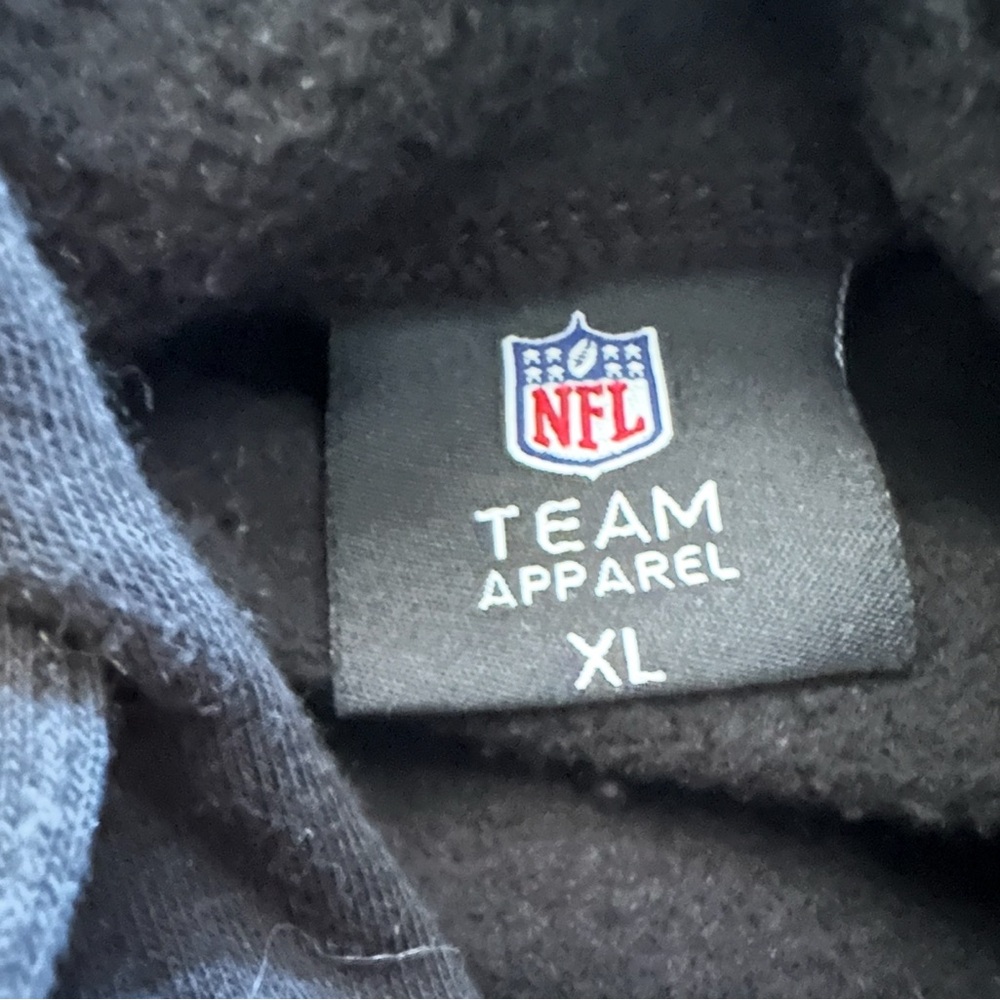 LAS VEGAS RAIDERS BLACK HOODIE RHINESTONE BLING RAIDERS SWEATSHIRT - Picture 6 of 6